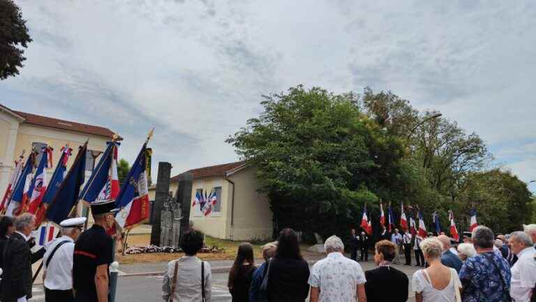 Commemoration of the 78th anniversary of the ghost train in Sorgues