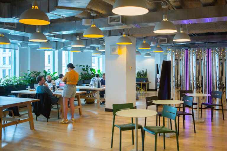 Coworking spaces |  Large employers are tempted