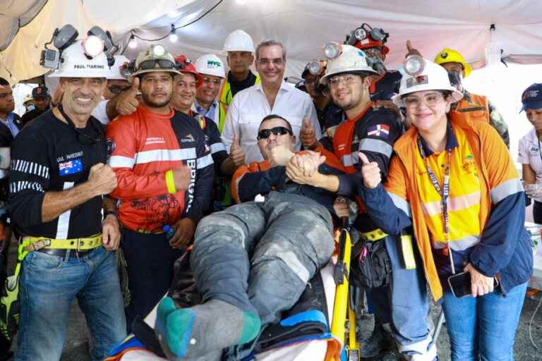 Dominican Republic |  Machinery sent from Val-d’Or rescues two trapped miners