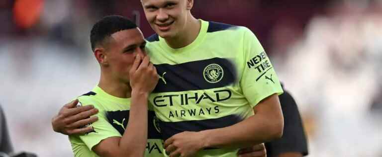 Double for Haaland on his Man City debut