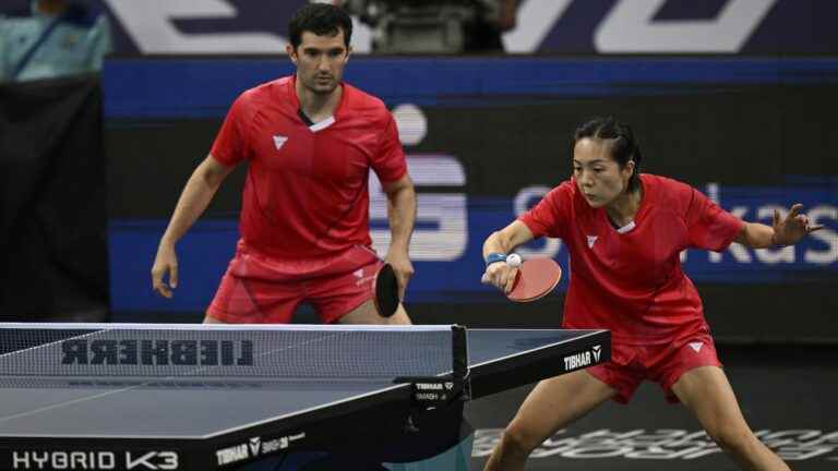 Emmanuel Lebesson and Jianan Yuan claim mixed doubles gold in table tennis