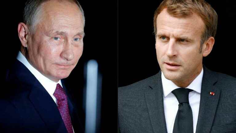 Emmanuel Macron and Vladimir Putin have stopped calling each other because France is “unfriendly”, according to Moscow