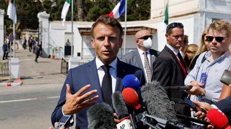 Emmanuel Macron evokes “the love story” between Algeria and France, left-wing leaders accuse him of trivializing colonization