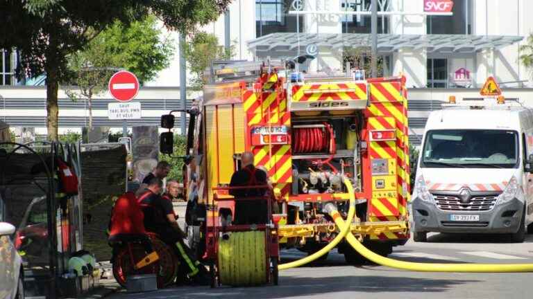 End of the acetylene gas leak near Laval station