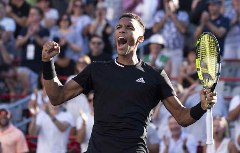 Félix Auger-Aliassime reaches the quarter-finals in Montreal