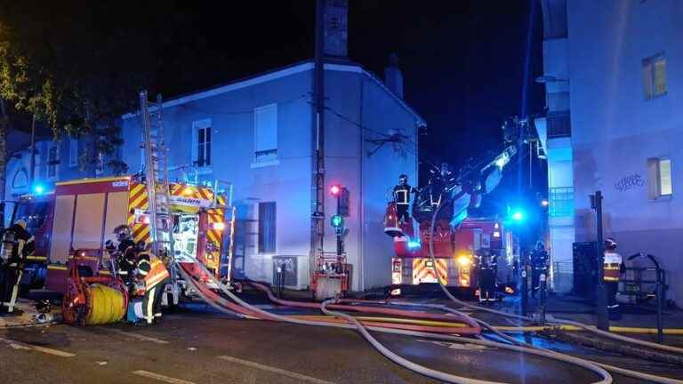 Fire in a four-storey building in Nantes, no injuries