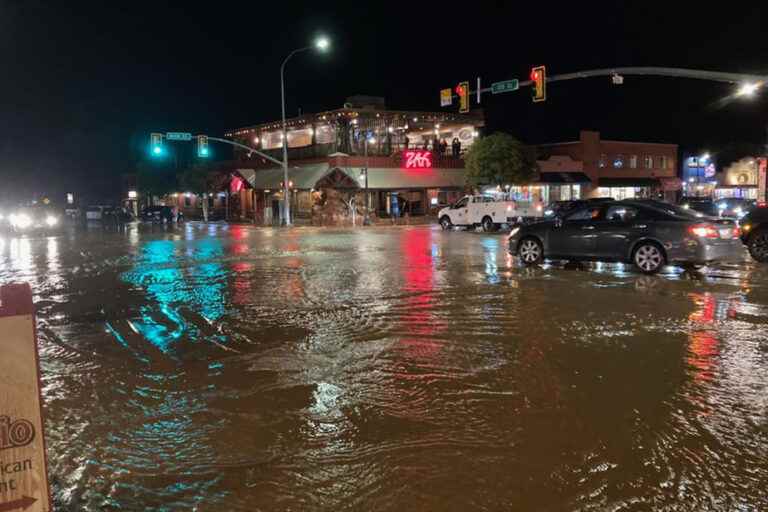 Flash floods affect the American West and its natural parks