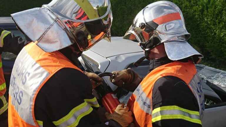 Four women seriously injured in a collision in Saint-James