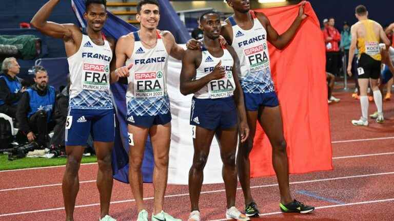 France wins bronze in men’s 4x400m relay