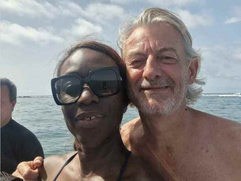 Gilles Verdez bubble with Fatou in Senegal, their photo of lovers arouses a wave of very violent comments