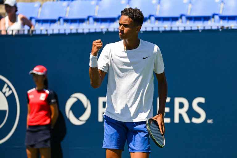 Granby National Bank Tennis Championships |  Montrealer Gabriel Diallo advances to the quarter-finals