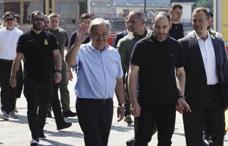 Guterres continues his visit to Odessa