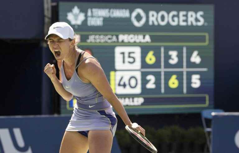 Halep reaches National Bank Open final