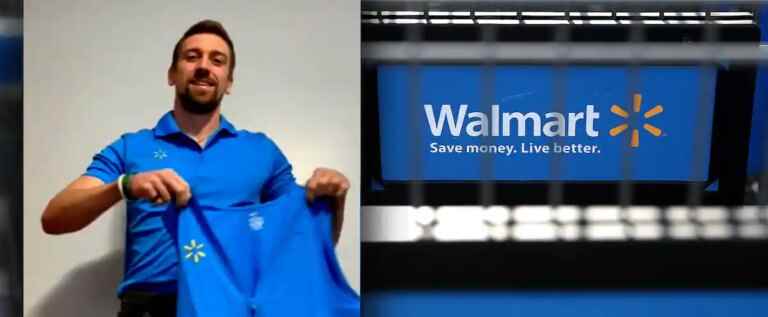 He quits as a teacher to work at Walmart