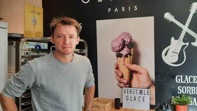 Henri Guittet ice cream maker in Paris