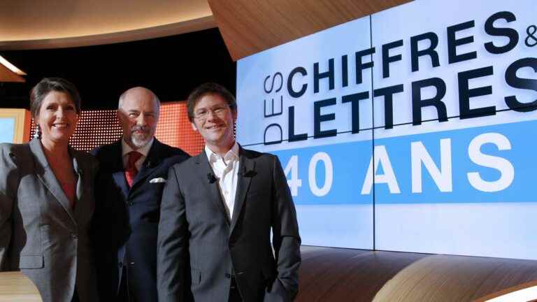 Historical figures of the game show “Numbers and letters”, Bertrand Renard and Arielle Boulin-Prat leave the show