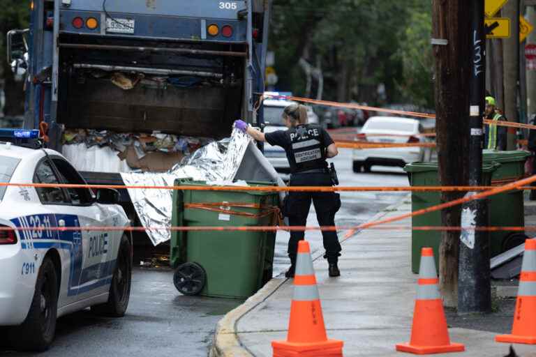 Homicide in Hochelaga-Maisonneuve |  Body found in identified recycling bin