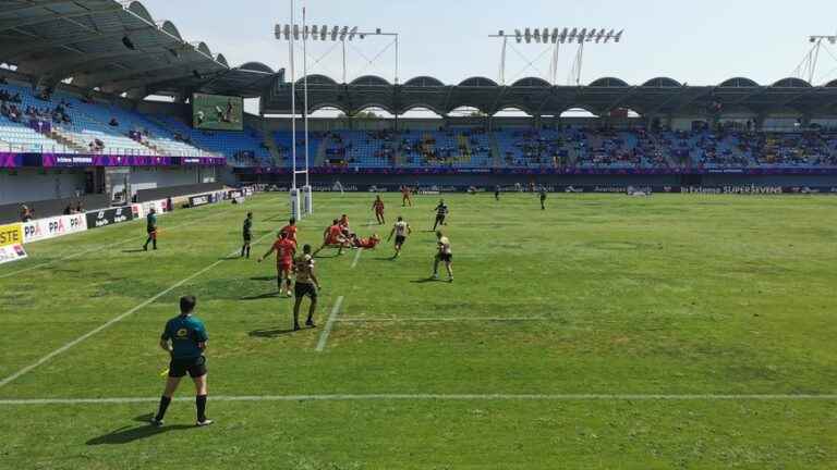 IN PICTURES – Crazy atmosphere at the Aimé Giral stadium for the Supersevens