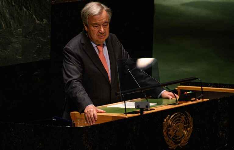 “Immoral”, “scandalous”: the head of the UN denounces the profits of the oil and gas companies