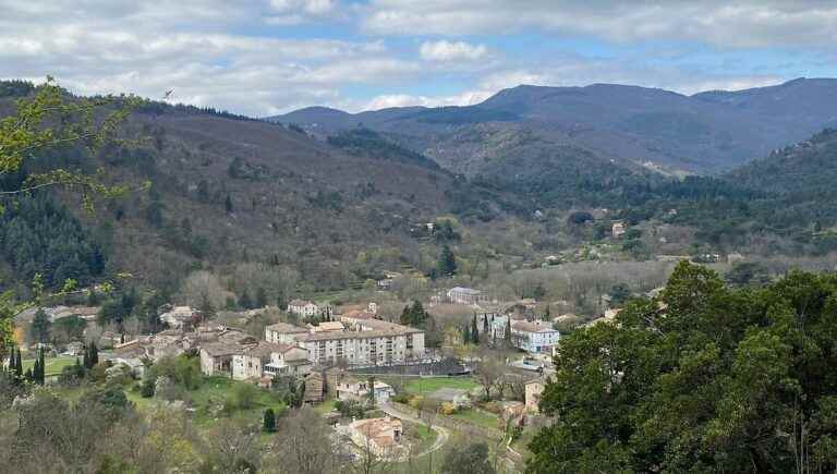 Julie de Bona, in the Cévennes