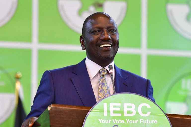 Kenya |  William Ruto elected president in a chaotic climate