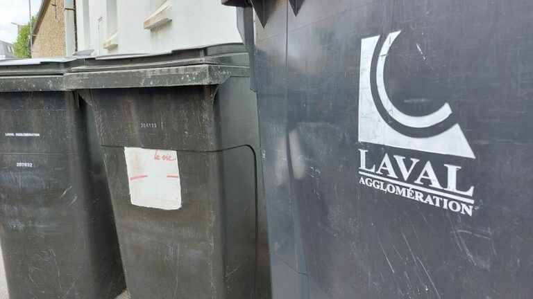 Laval Agglo calls on its inhabitants to keep their waste dry to avoid overflowing containers