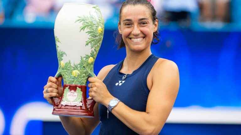 “My career goal is to win a Grand Slam tournament,” says Caroline Garcia