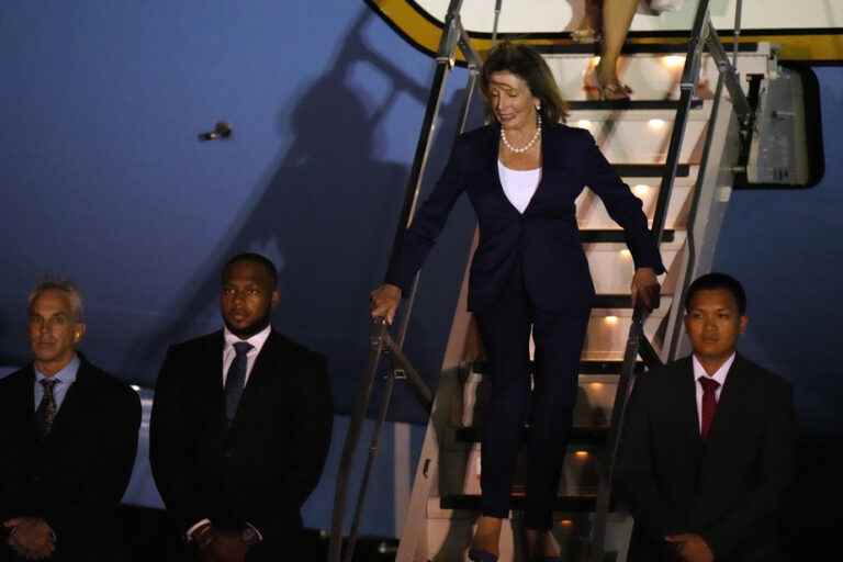 Nancy Pelosi has landed in Japan, the final leg of her Asian tour