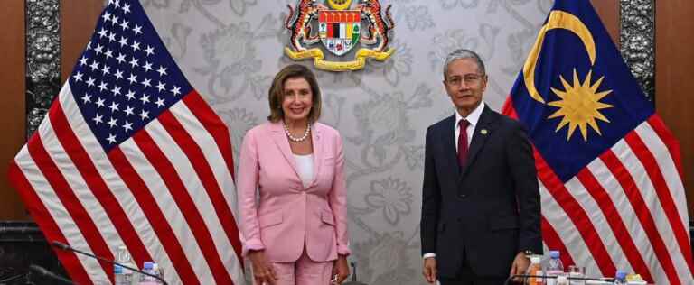 Nancy Pelosi lands in Malaysia, Taiwan stopover increasingly likely