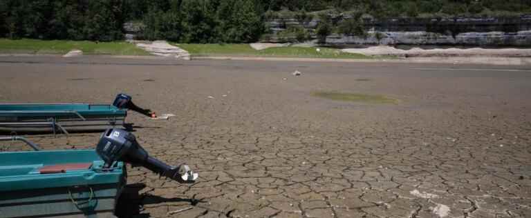 New heat wave in France, now completely affected by drought