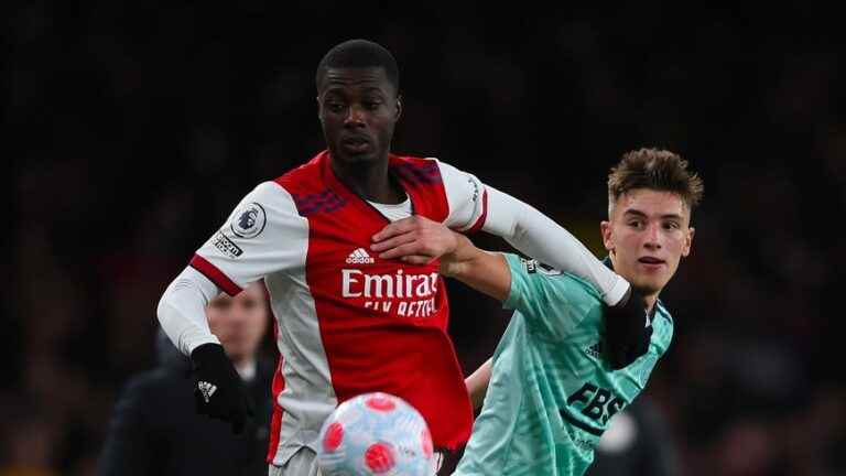 Nicolas Pépé at OGC Nice, it’s progressing