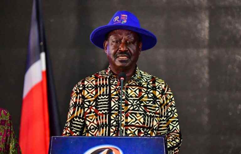 Odinga wants to contest his defeat in the Kenyan presidential election