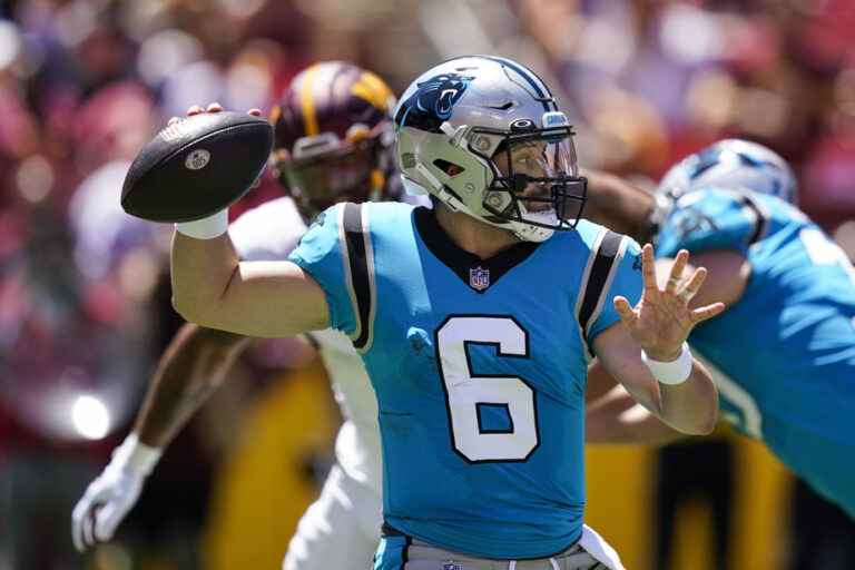 Panthers |  Baker Mayfield will be the starting quarterback against the Browns