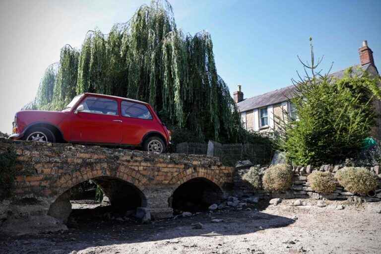 Part of England in a state of drought