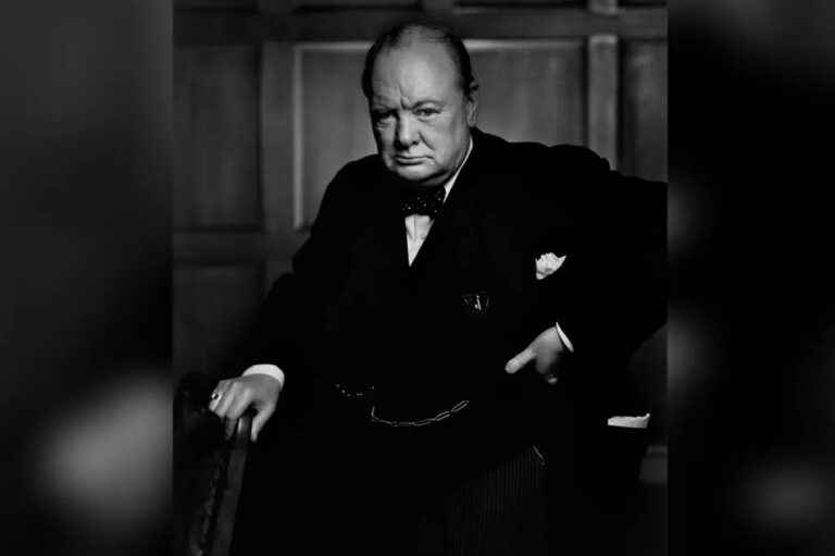 Portrait of Winston Churchill stolen |  Who orchestrated the theft?