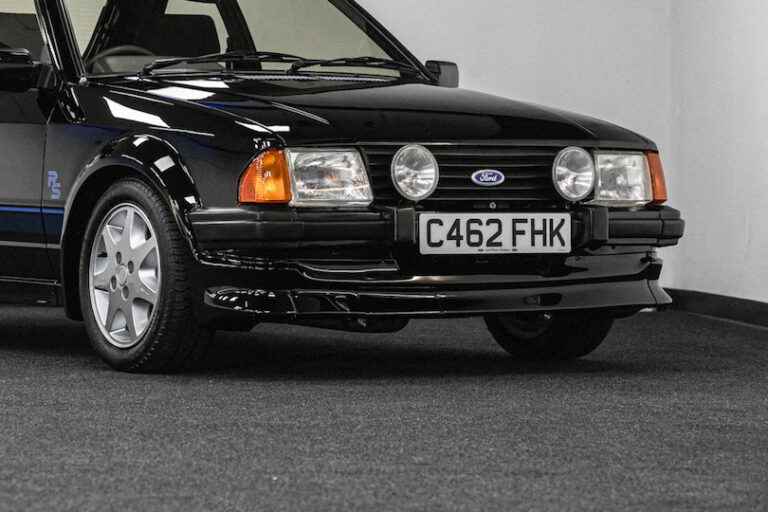 Princess Diana’s former Ford Escort RS sold for 1.1 million