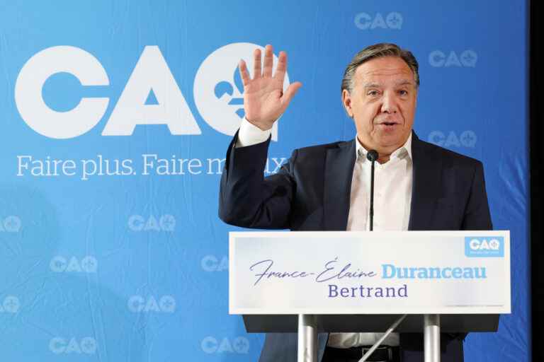 Provincial elections |  The CAQ unveils its slogan: “Let’s continue”