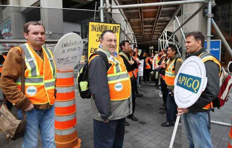 Quebec government engineers vote for the tentative agreement