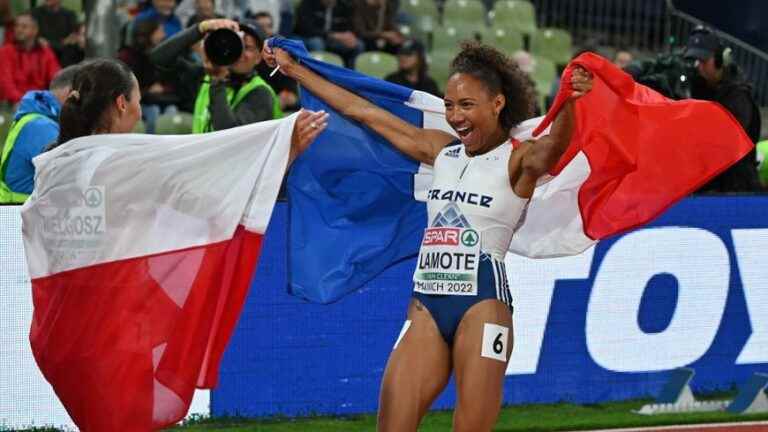 Renelle Lamote vice-champion of Europe of 800 meters