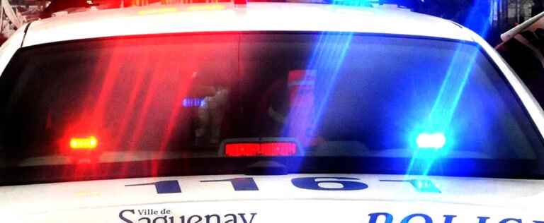 Saguenay: two unskillful suspects are caught red-handed