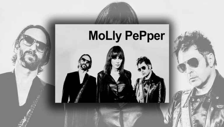 Sandrine Quétier and her group Molly Pepper.