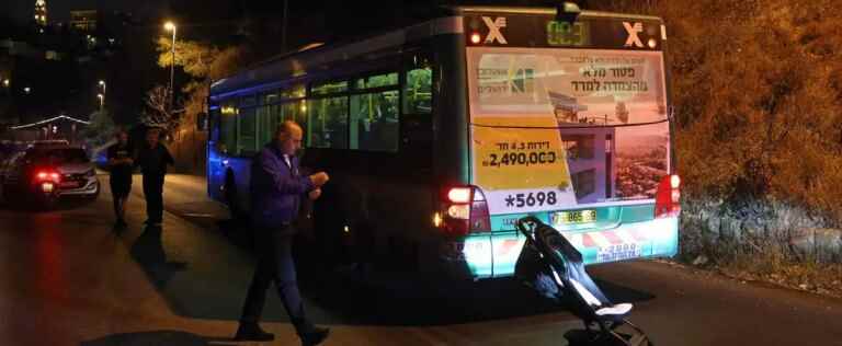 Seven injured, two seriously, in Jerusalem bus attack