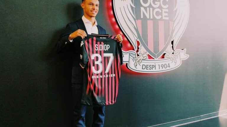 Sofiane Diop on her arrival at OGC Nice