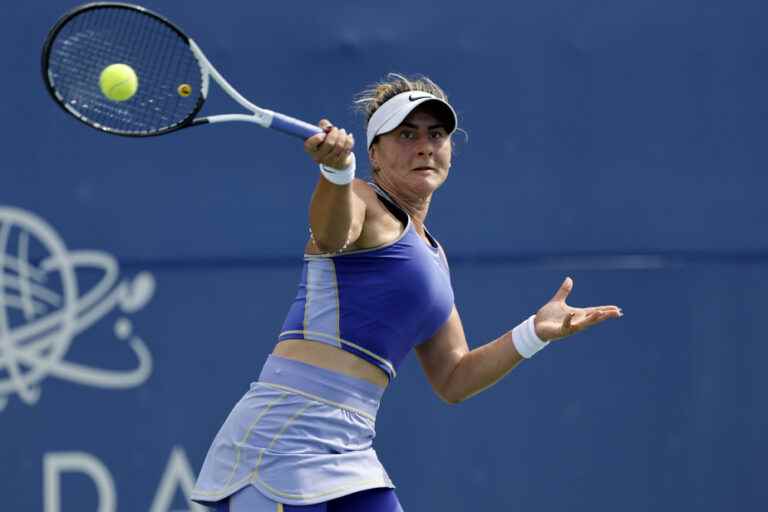 Stanford Tournament |  Bianca Andreescu eliminated in the first round