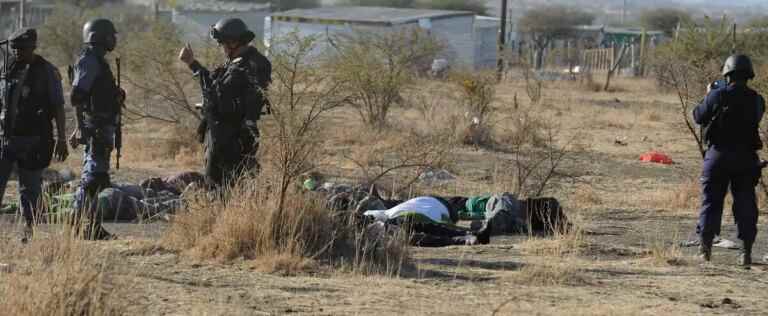 Ten years after the Marikana massacre, justice nowhere