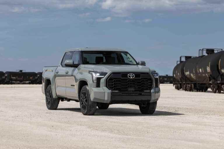 Test bench |  Toyota Tundra Hybrid: the hybrid can’t do everything