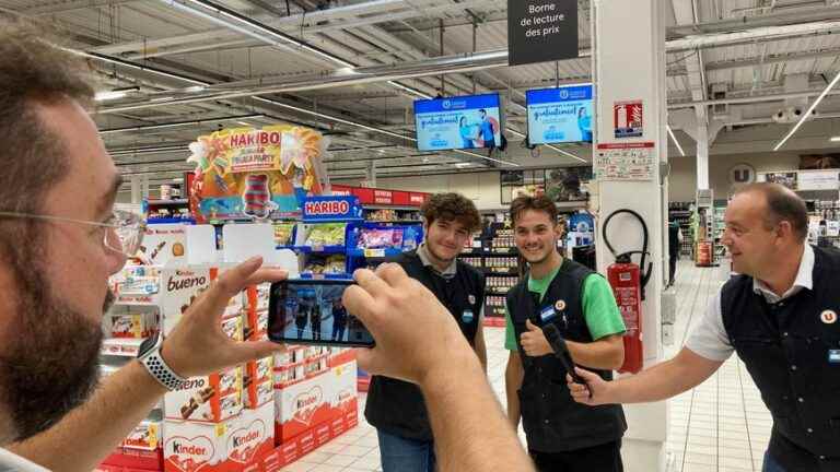 Thanks to its work-study students, this Dordogne supermarket is a hit on TikTok