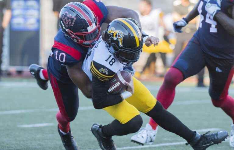 The Alouettes beat the Tiger-Cats 29-28