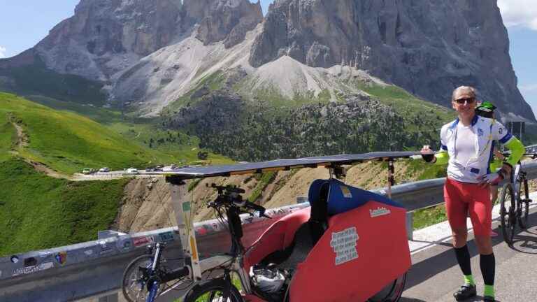 The Alps by solar bike with Daniele Gonano