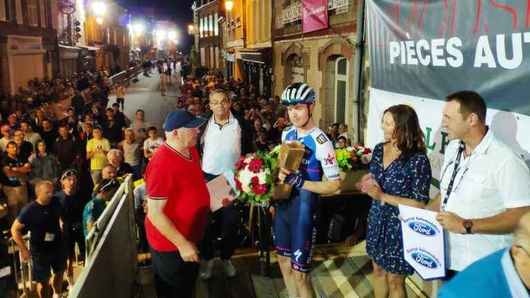 The Clermontois Rémi Cavagna wins the Criterium of Dun-le-Palestel in Creuse